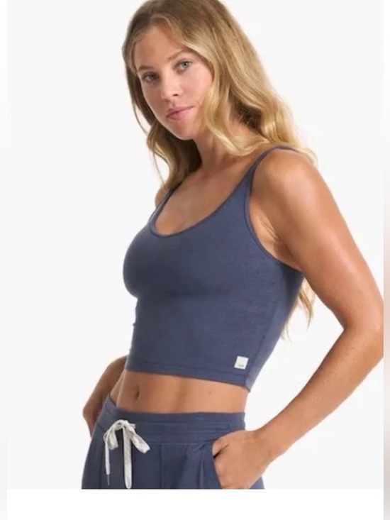 Vuori Tops - Taupe Vuori Performance Halo Tank Top